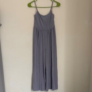 Elegant Gray Maxi Dress